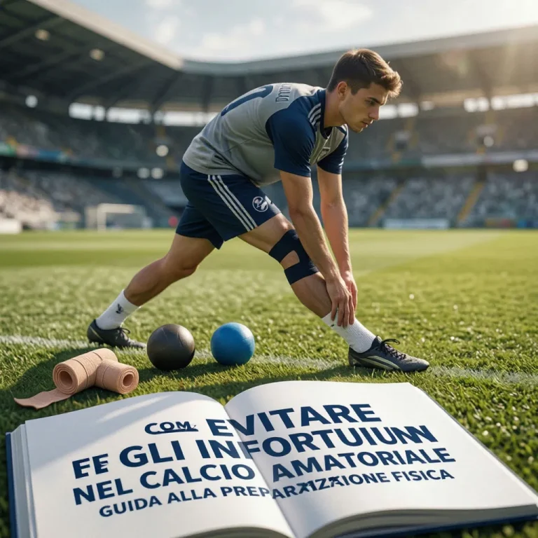 Come evitare gli infortuni nel calcio amatoriale: guida alla preparazione fisica
